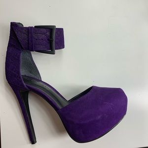 Purple Aldo Stiletto 6.5 Heels